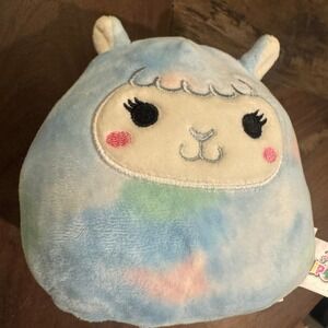 Original Squishmallows Flipamallows Tie‎ Dye Plush Toy Sheep & Panda